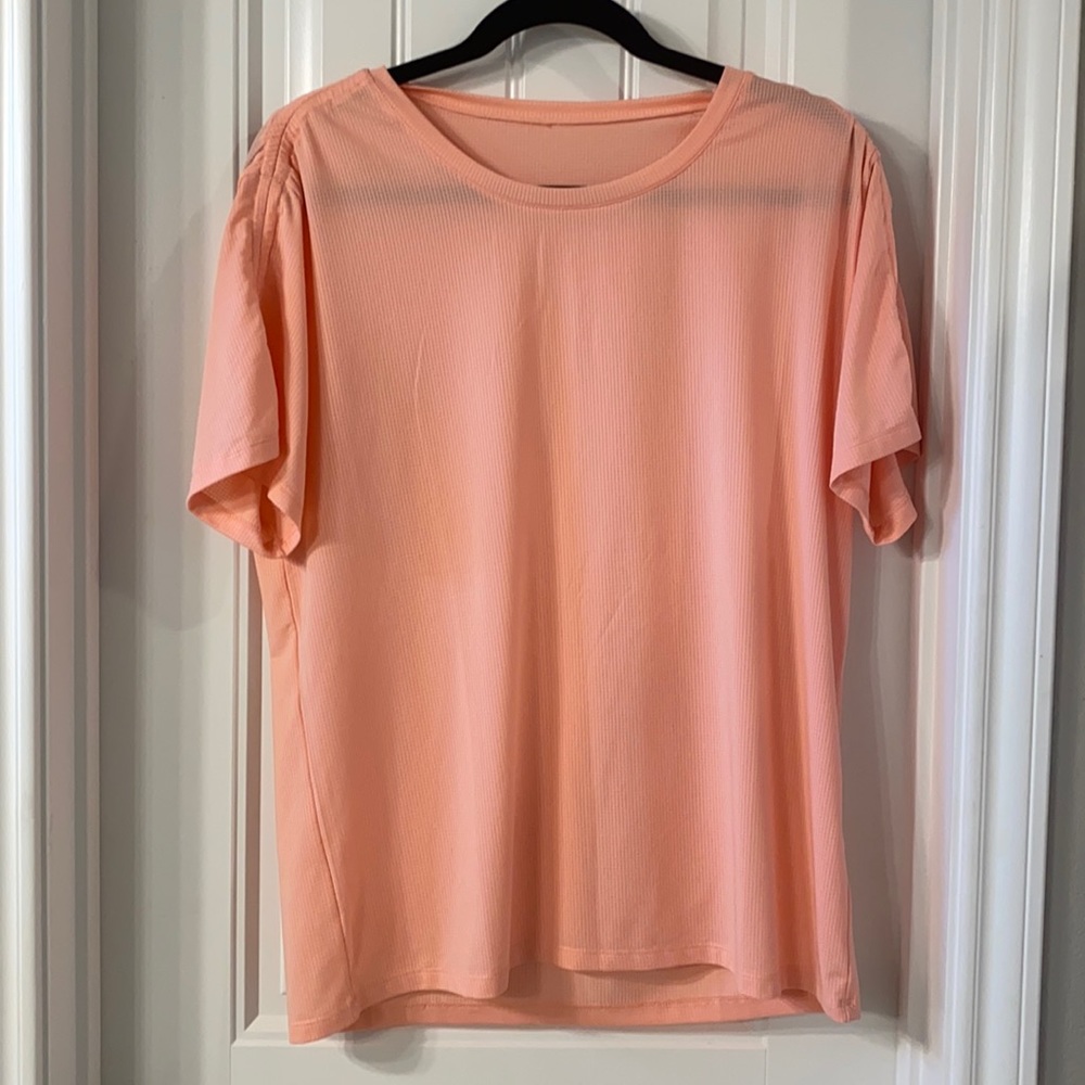 Fabletics Athletic Top, Coral